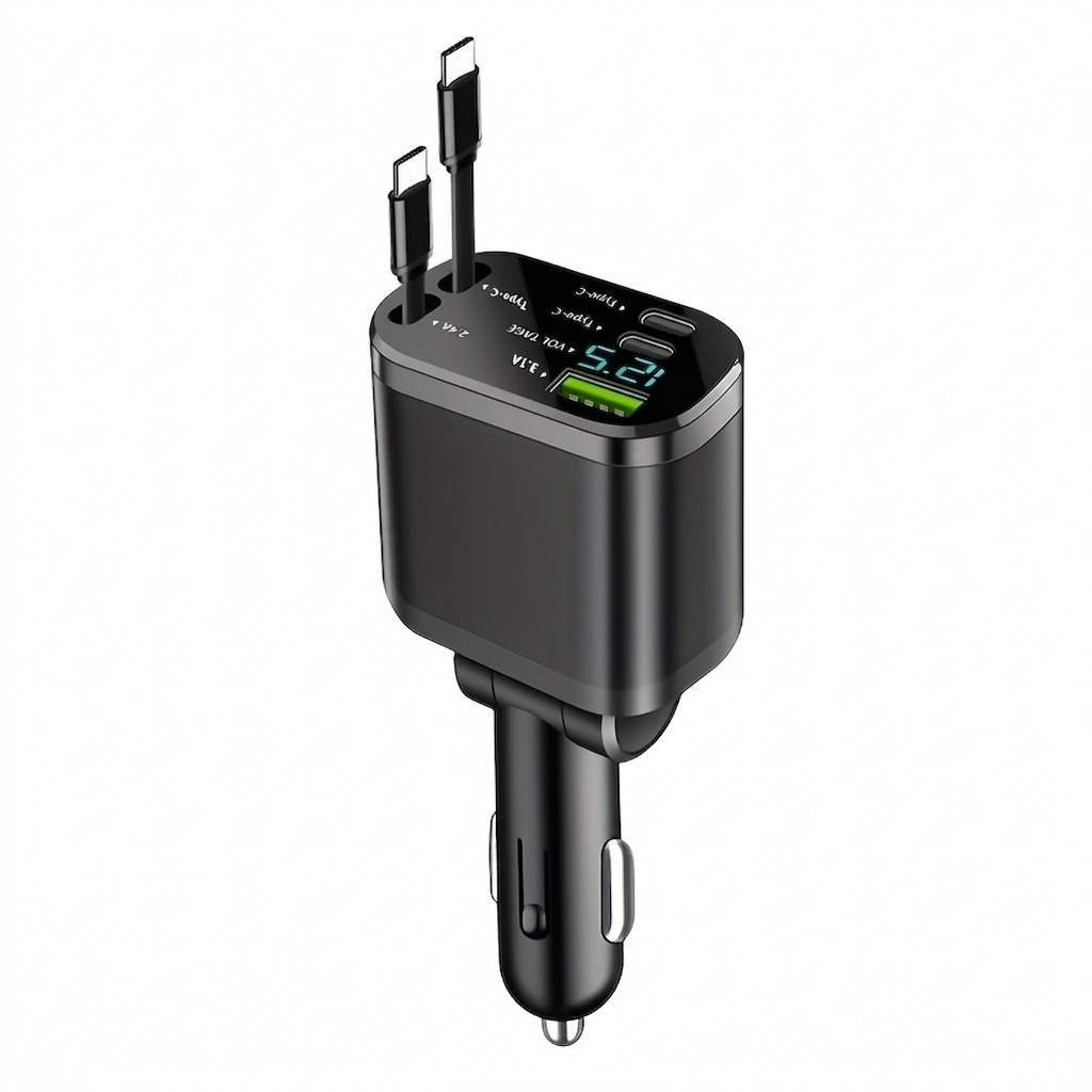 Access a Ride- Fast Retractable Car Charger