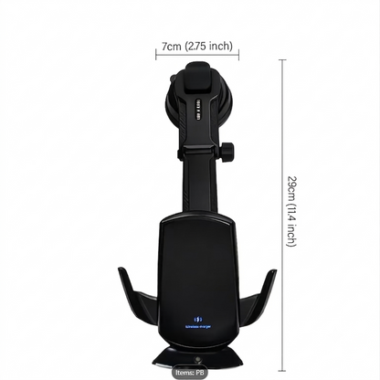 Access a Ride- Gravity Phone Mount 15W Wireless Charger